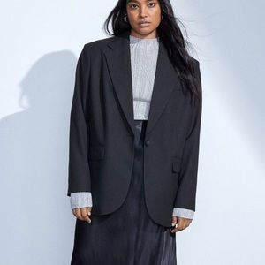 Oversized blazer. Worn once.